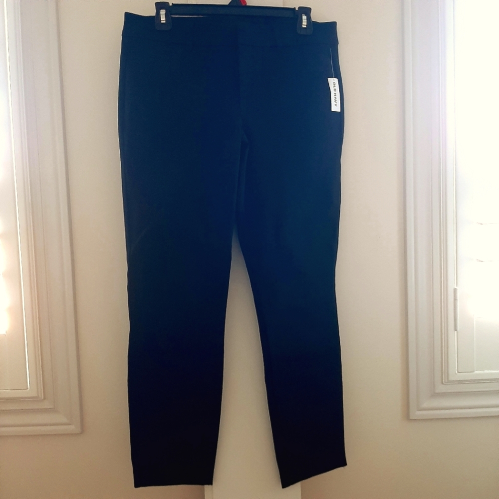 NEW Old Navy Pixie Skinny Black Dress Pants